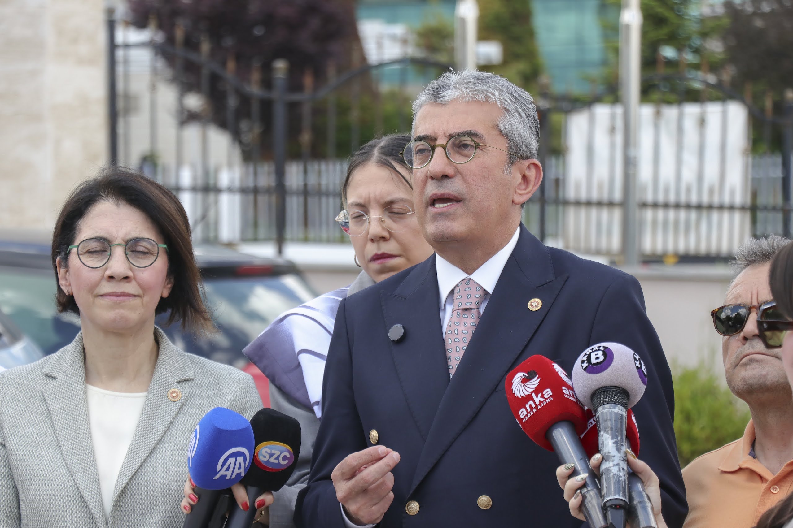 Gökhan Günaydın Anayasa Mahkemesine Başvuru Sonrasında Basın Açıklaması Yaptı
