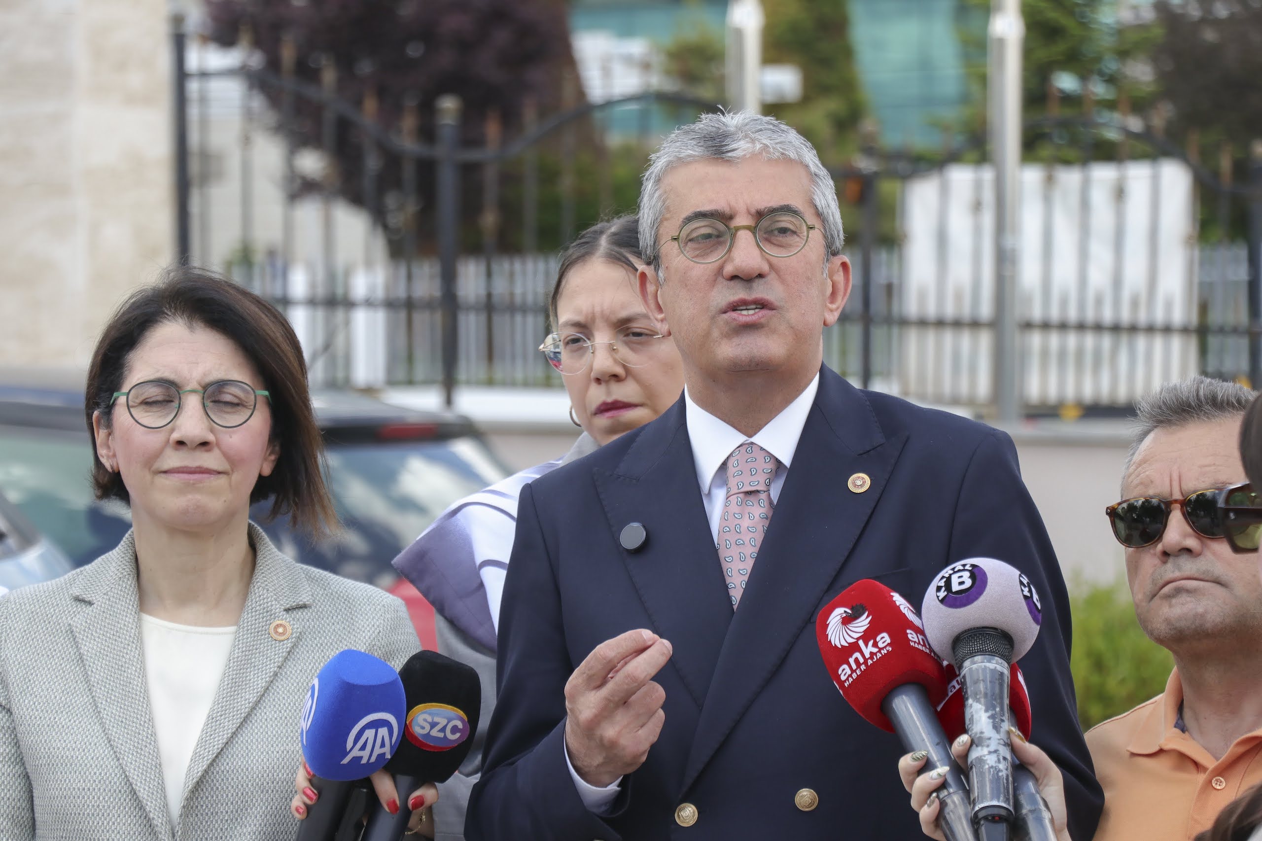 Gökhan Günaydın Anayasa Mahkemesine Başvuru Sonrasında Basın Açıklaması Yaptı