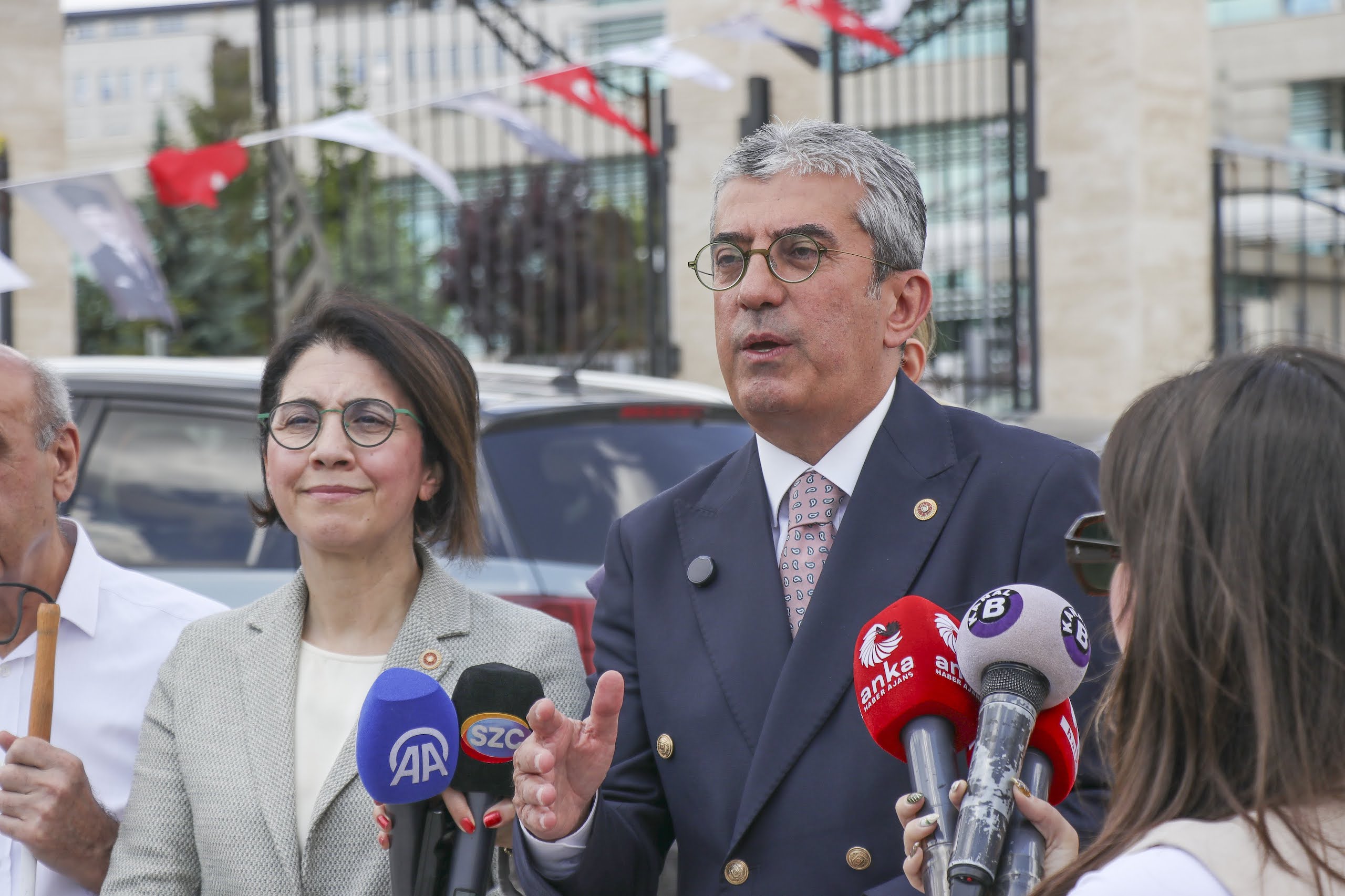 Gökhan Günaydın Anayasa Mahkemesine Başvuru Sonrasında Basın Açıklaması Yaptı