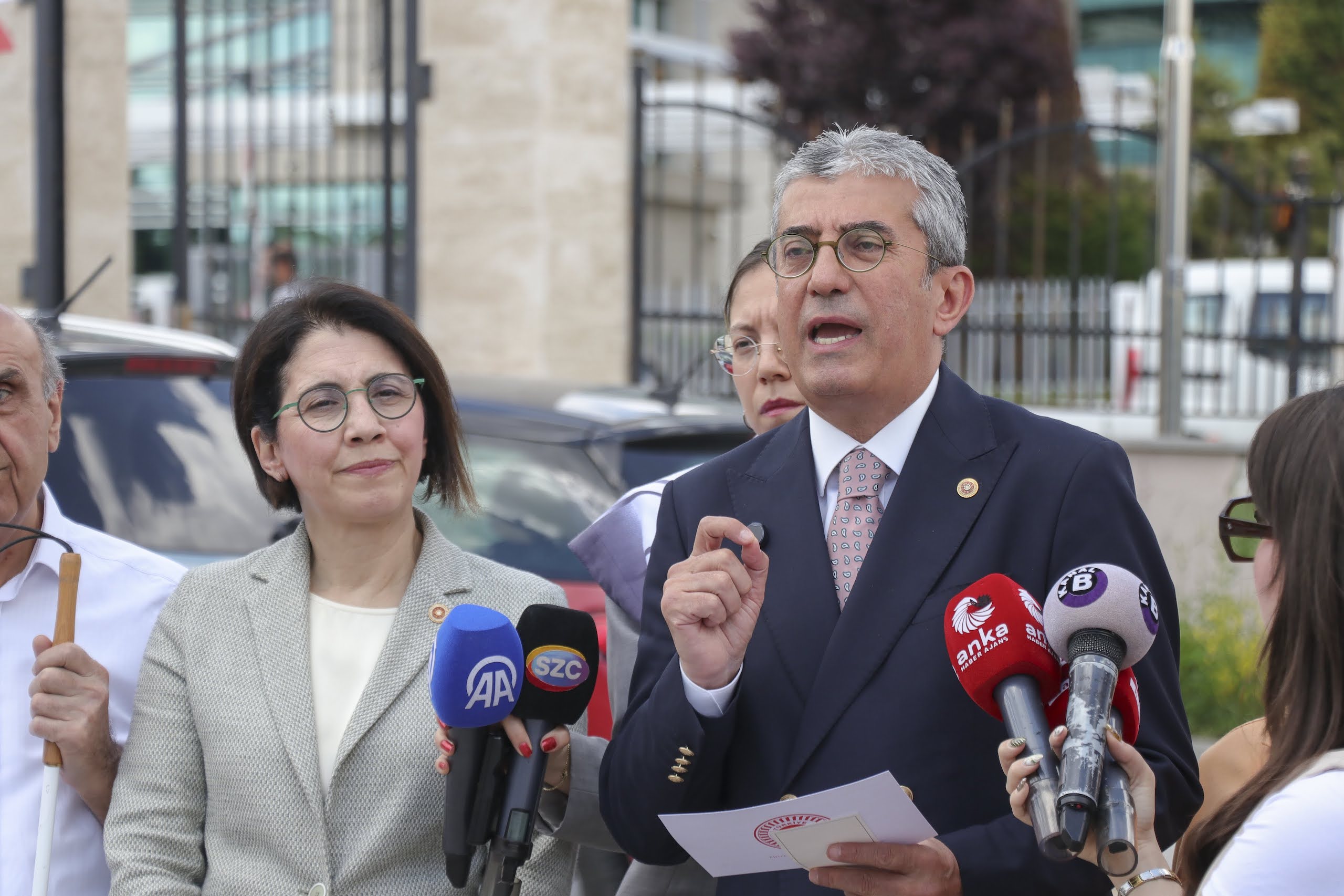 Gökhan Günaydın Anayasa Mahkemesine Başvuru Sonrasında Basın Açıklaması Yaptı