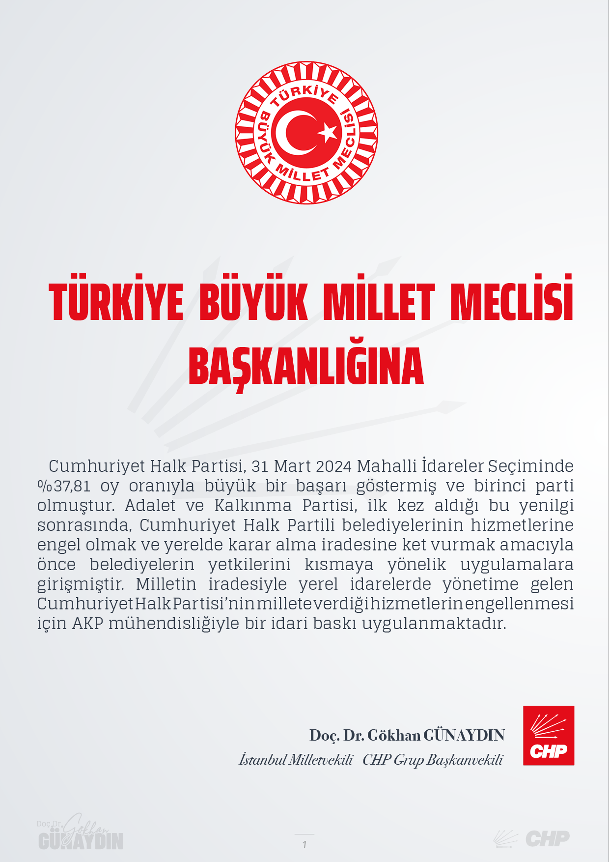 CHP'li Belediyelere Yönelik Operasyonlar - 01