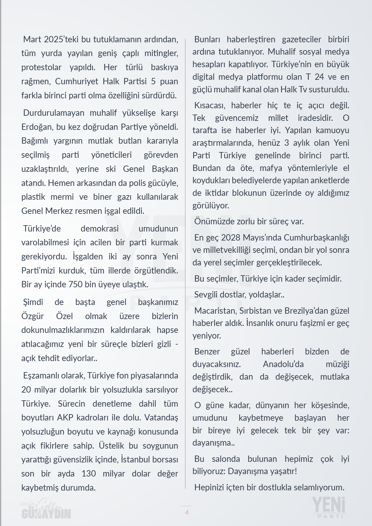 Grid görselini seçmek için tıklayın; Delete tuşuyla silebilirsiniz. Avrupa Konseyi - TR - 4